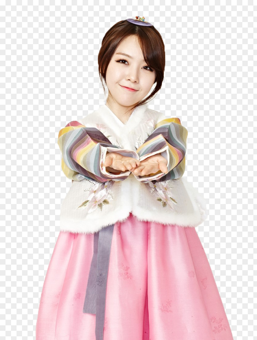 Bang Minah South Korea Girl's Day Sistar Hanbok PNG