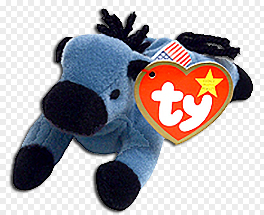 Donkey Stuffed Animals & Cuddly Toys Ty Inc. Teenie Beanies Beanie Babies PNG