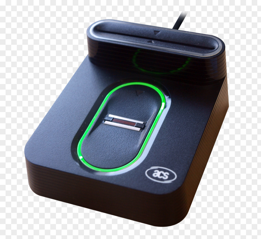 USB Fingerprint Smart Card Reader Fingerabdruckscanner PNG