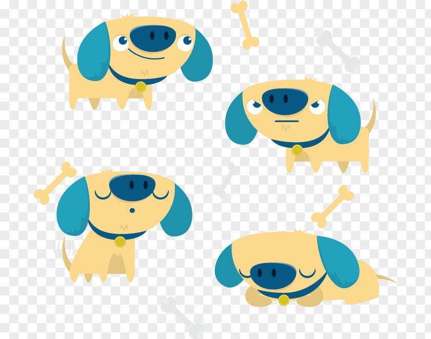 4 Cute Pig Nose Dog Vector Material Cuteness Download Illustration PNG