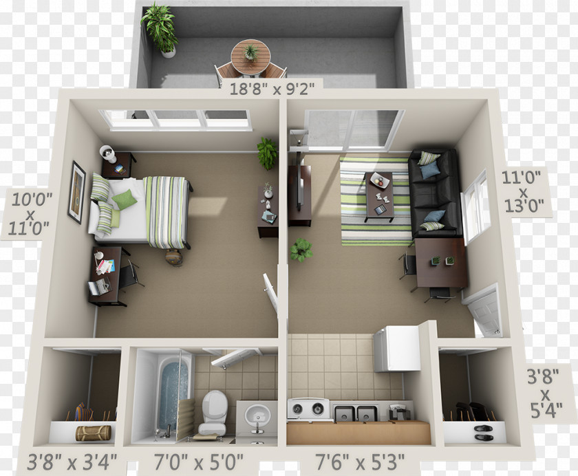 Apartment College Park Apartments Floor Plan House Bedroom PNG