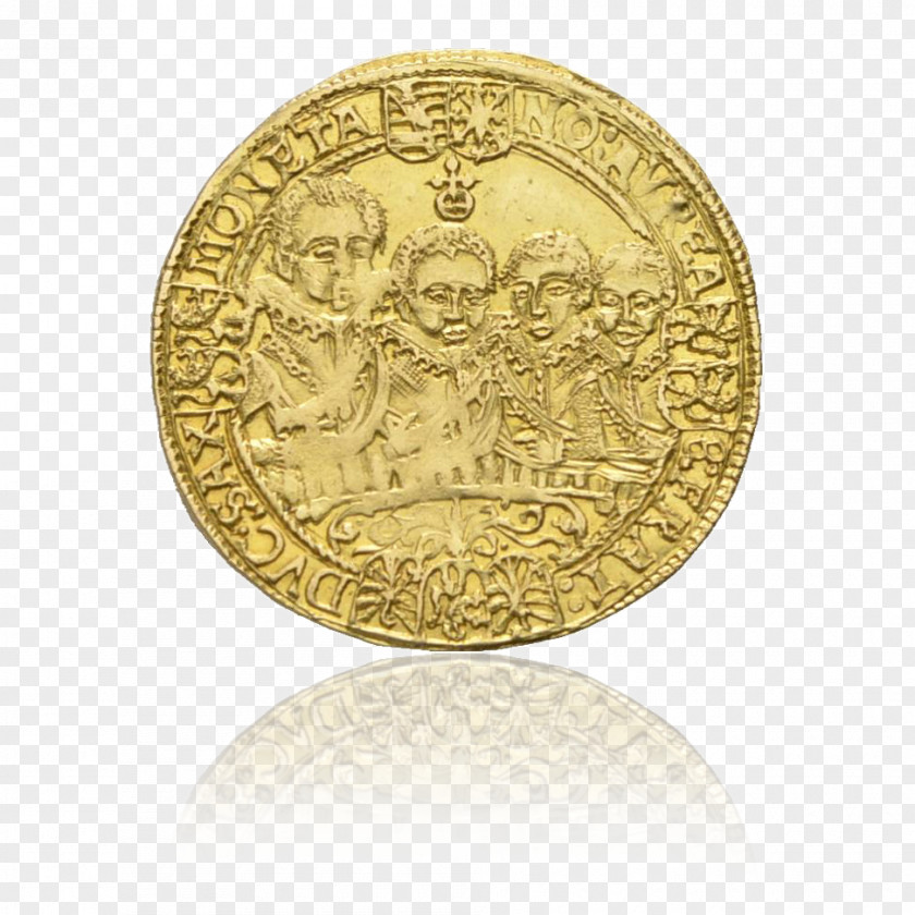 Coin Gold Medal 01504 Silver PNG