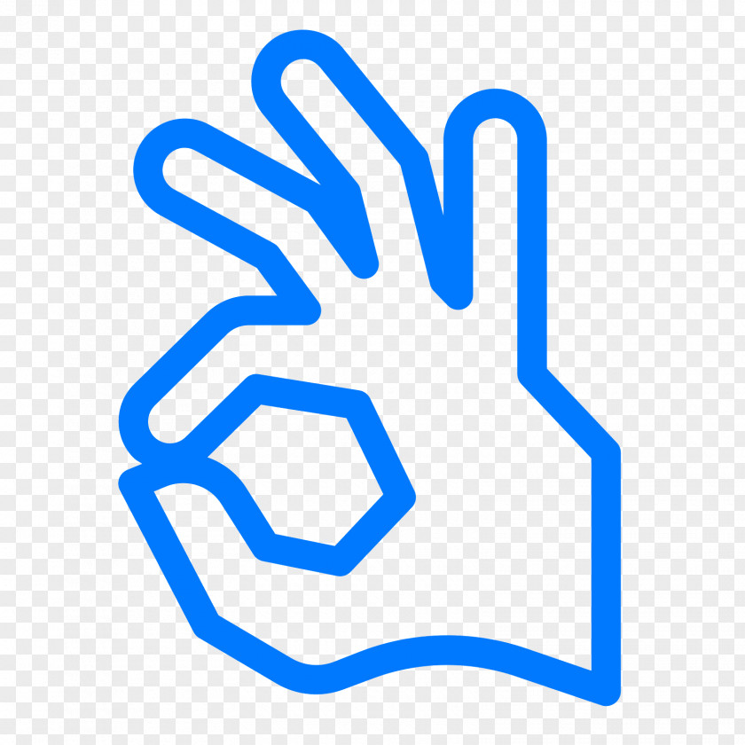 Ok Symbol Hand Clip Art PNG