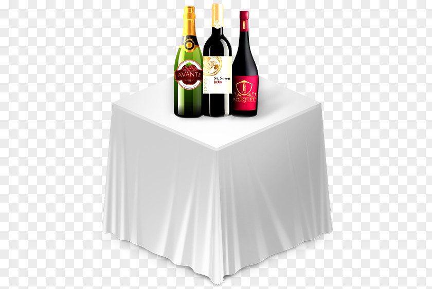 Wine Table Champagne Bottle PNG