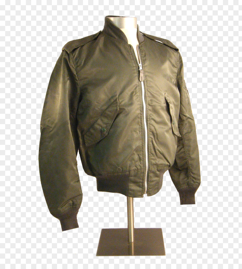 G1 Military Flight Jacket Leather PNG