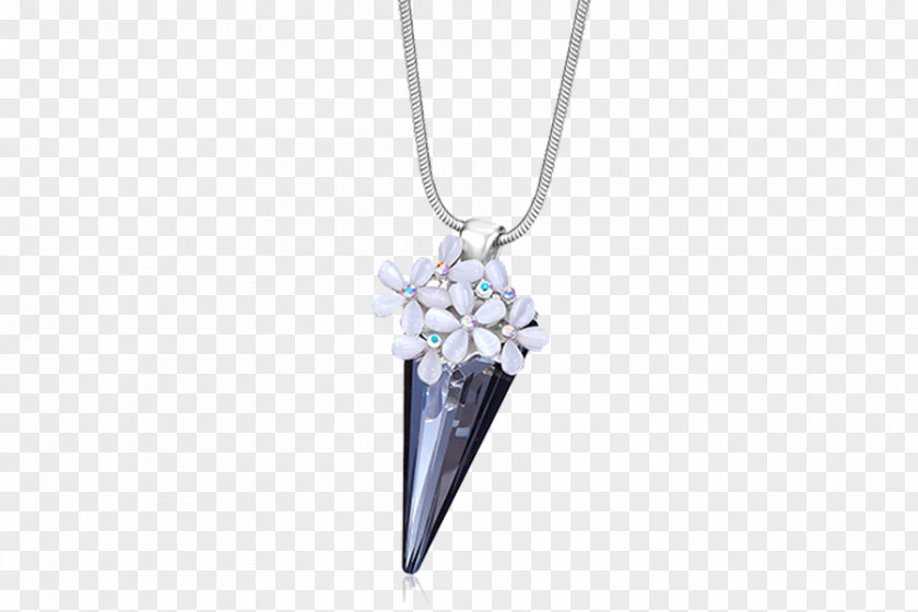 Gemstone Pendant Necklace Body Piercing Jewellery Pattern PNG