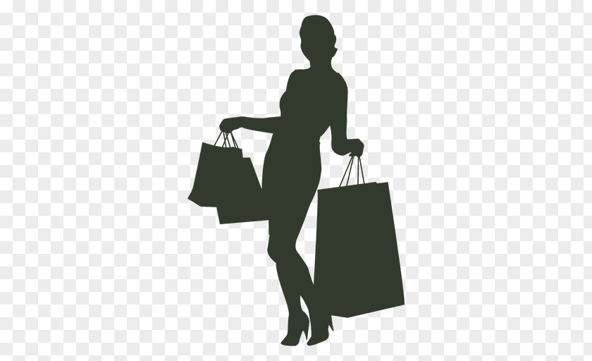 Girls Bag Shopping Black Friday Woman Clip Art PNG