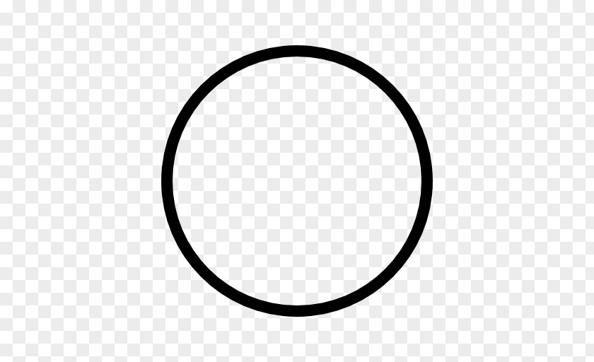 Thin Circle Symbol PNG