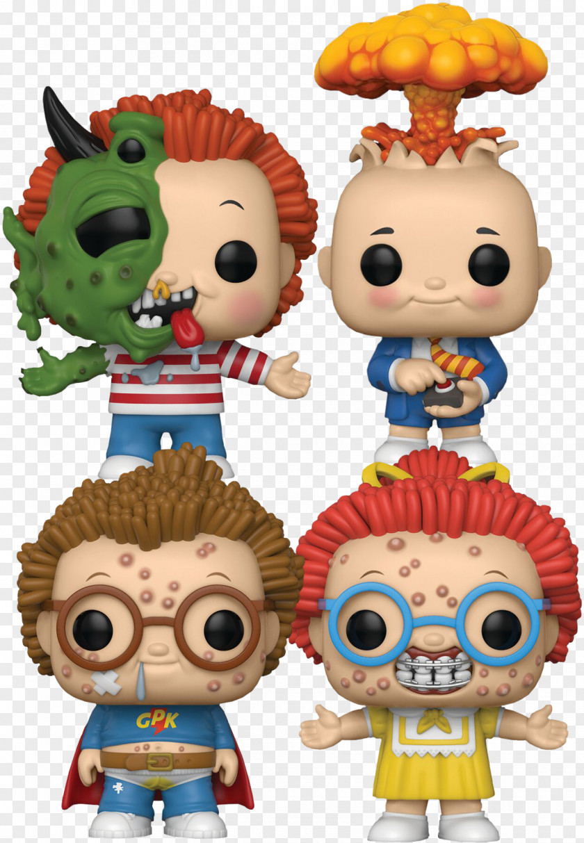 Toy Garbage Pail Kids Funko Nat Nerd Collectable PNG