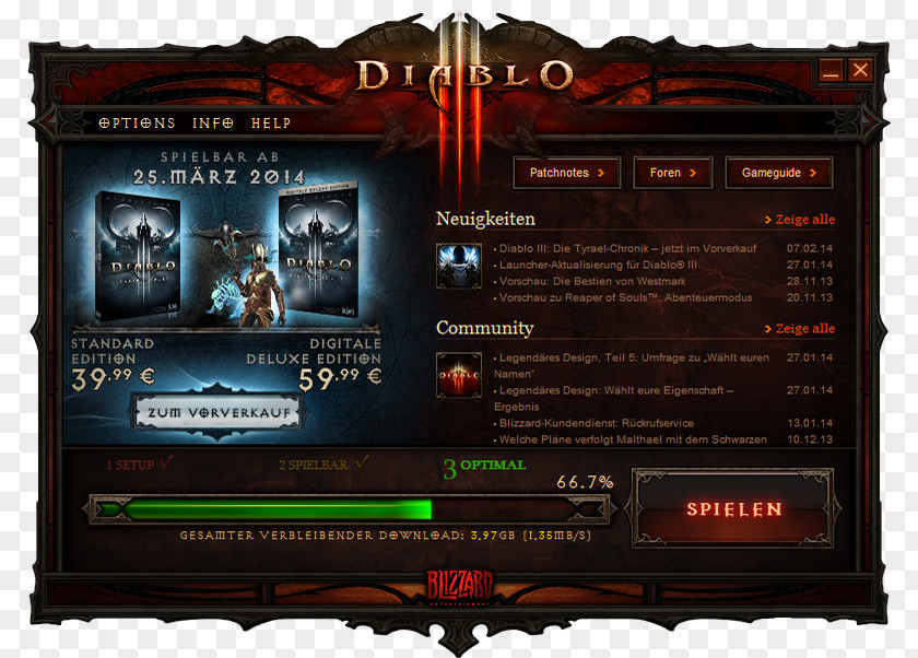 Battle.net Diablo III: Reaper Of Souls Blizzard Entertainment Game Computer PNG