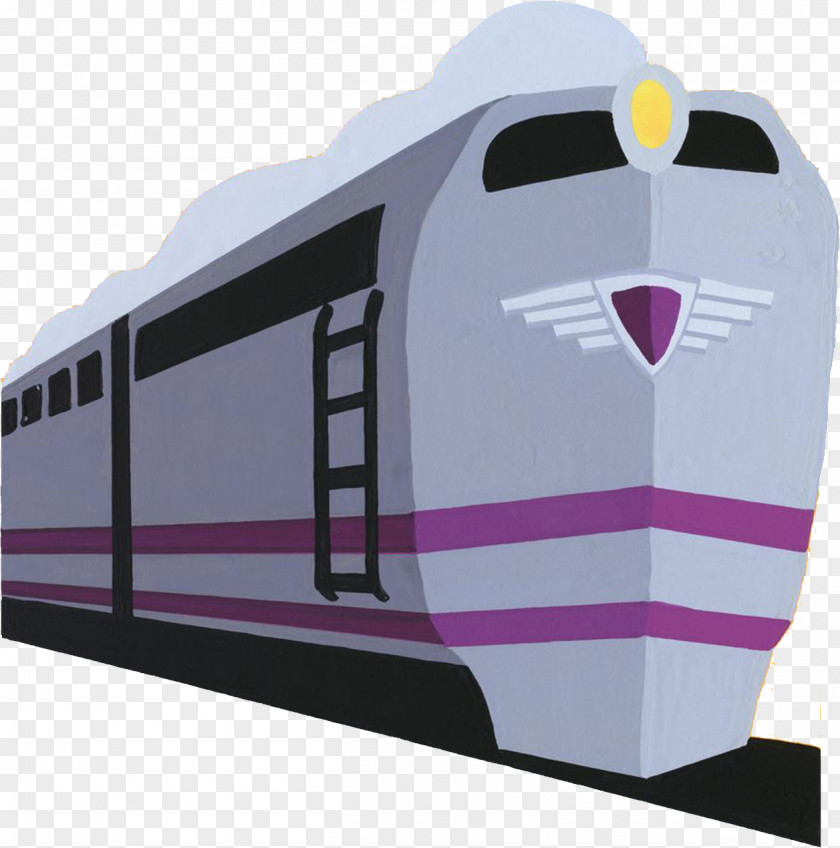Blue Train Photography Drawing Illustration PNG