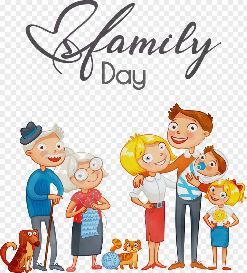 Cartoon Humour Drawing Family PNG