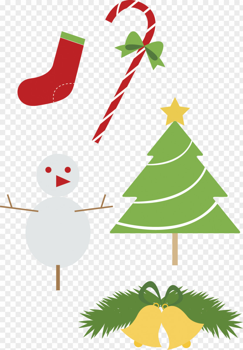 Christmas Material Vector Image Tree PNG