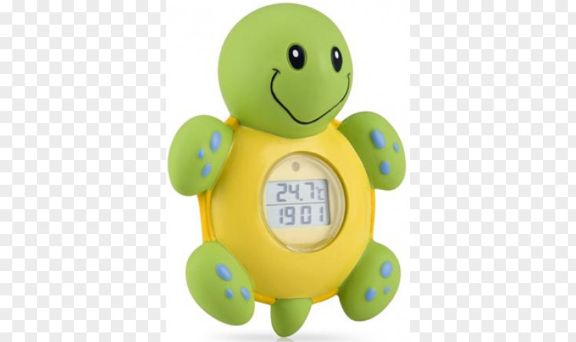 Digital Time Turtle Thermometer Clock Bathtub Temperature PNG