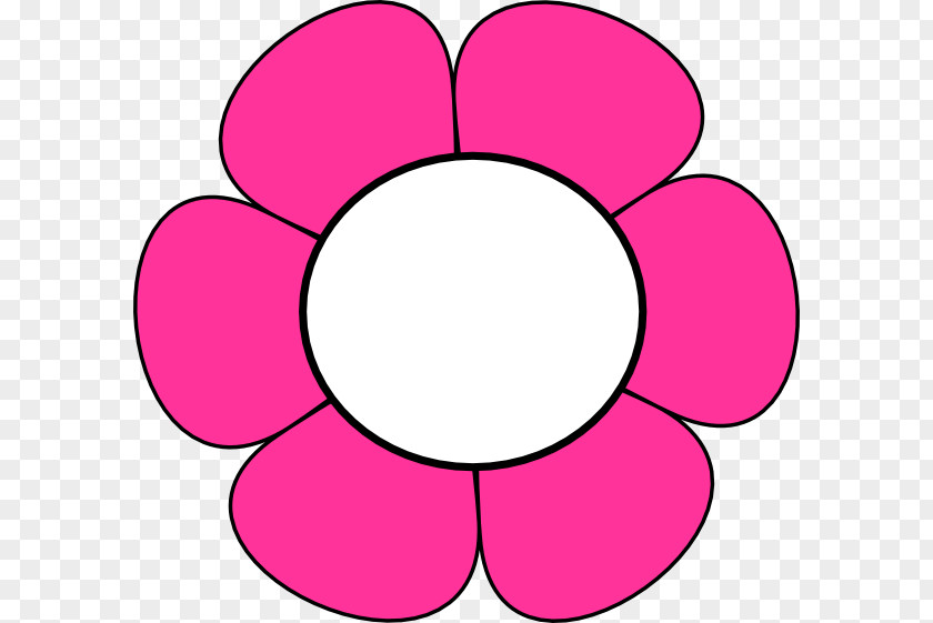 Pink Blue Flowers Clip Art PNG