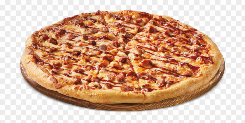 Pizza Box Hawaiian Barbecue Chicken Pulled Pork PNG
