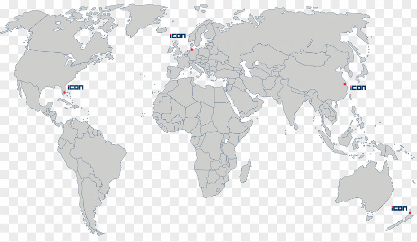World Map Globe Blank PNG