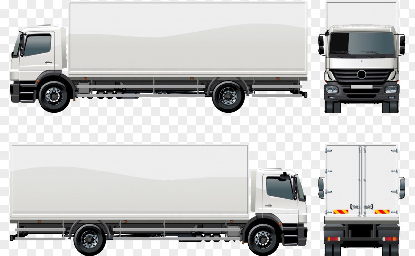 Car Van Cargo Vector Graphics Truck PNG