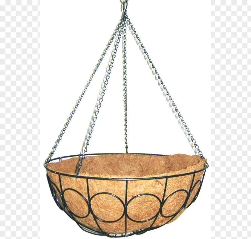 Hanging Basket Light Fixture PNG