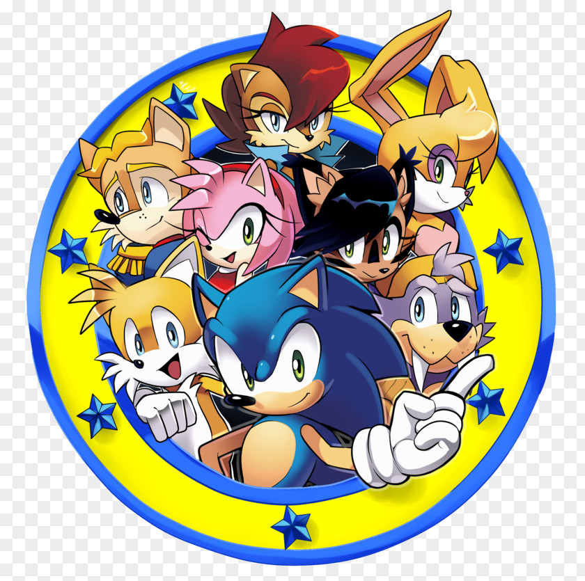 Sonic The Fighters Hedgehog Coloring Book: Adventures Of Archie Comics PNG