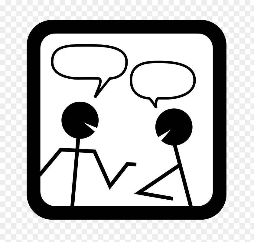 Confused Stick Figure Online Chat Smiley Icon PNG
