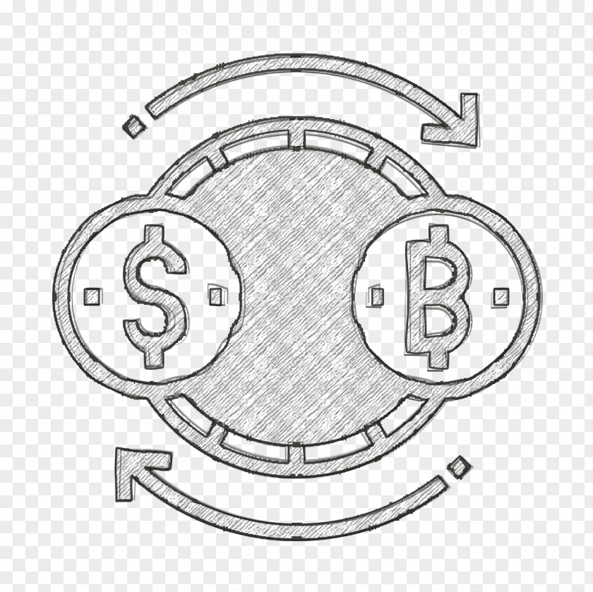 Cryptocurrency Icon Financial Technology Trade PNG