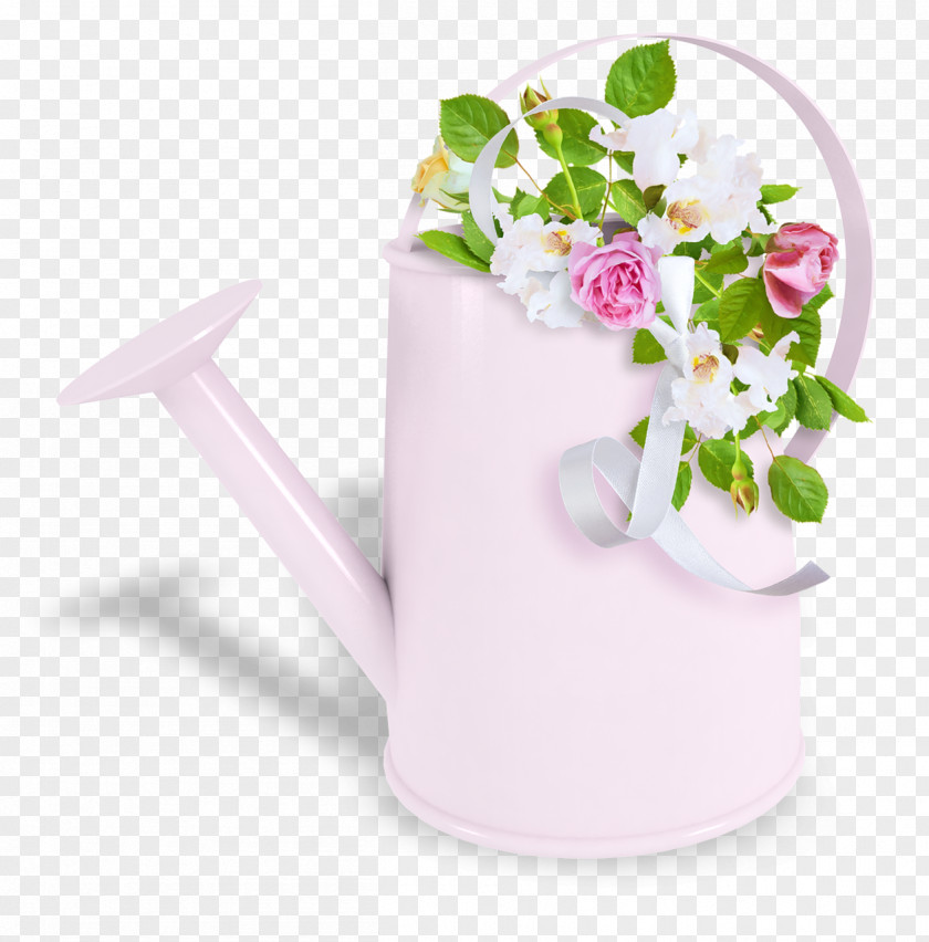 Flower Watering Cans Garden PNG