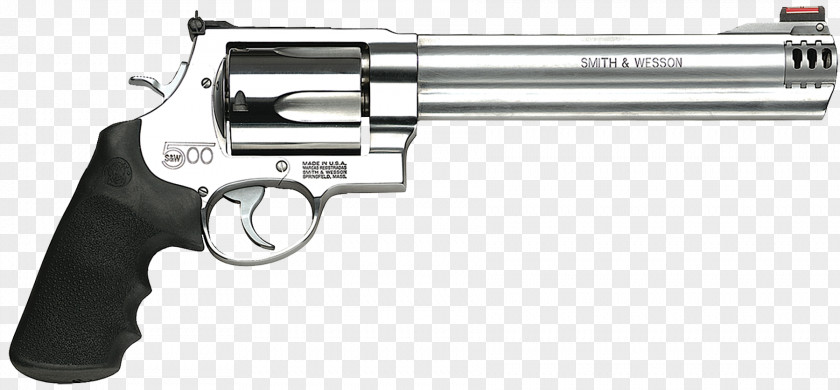Gun Shot .500 S&W Magnum Smith & Wesson Model 500 Revolver Cartuccia PNG