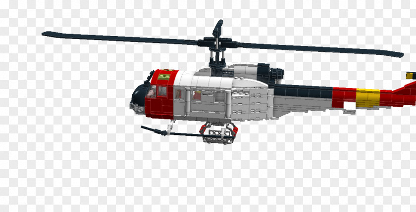 Helicopter Rotor Bell UH-1 Iroquois Huey Family UH-1N Twin PNG