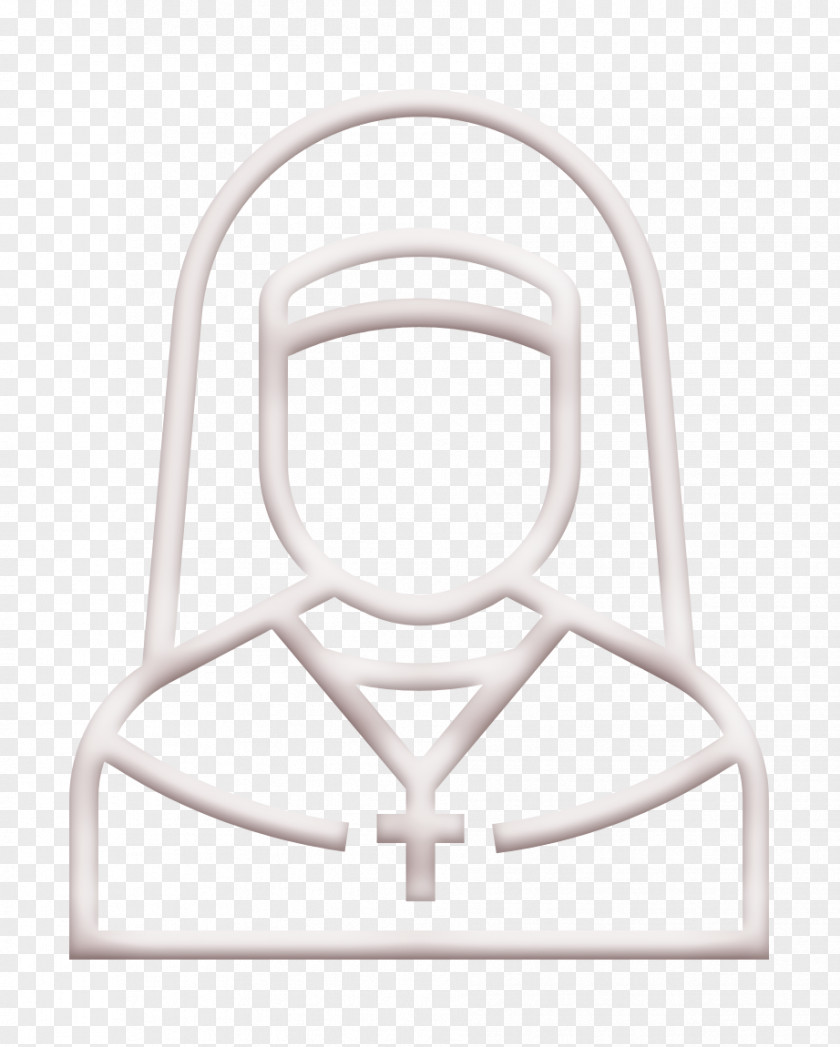 Jobs And Occupations Icon Nun PNG