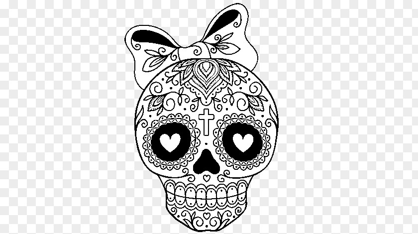 Skull Calavera Coloring Book Day Of The Dead Mexican Cuisine PNG