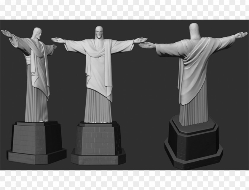 Heitor Da Silva Costa Christ The Redeemer Statue Corcovado Sculpture Figurine PNG