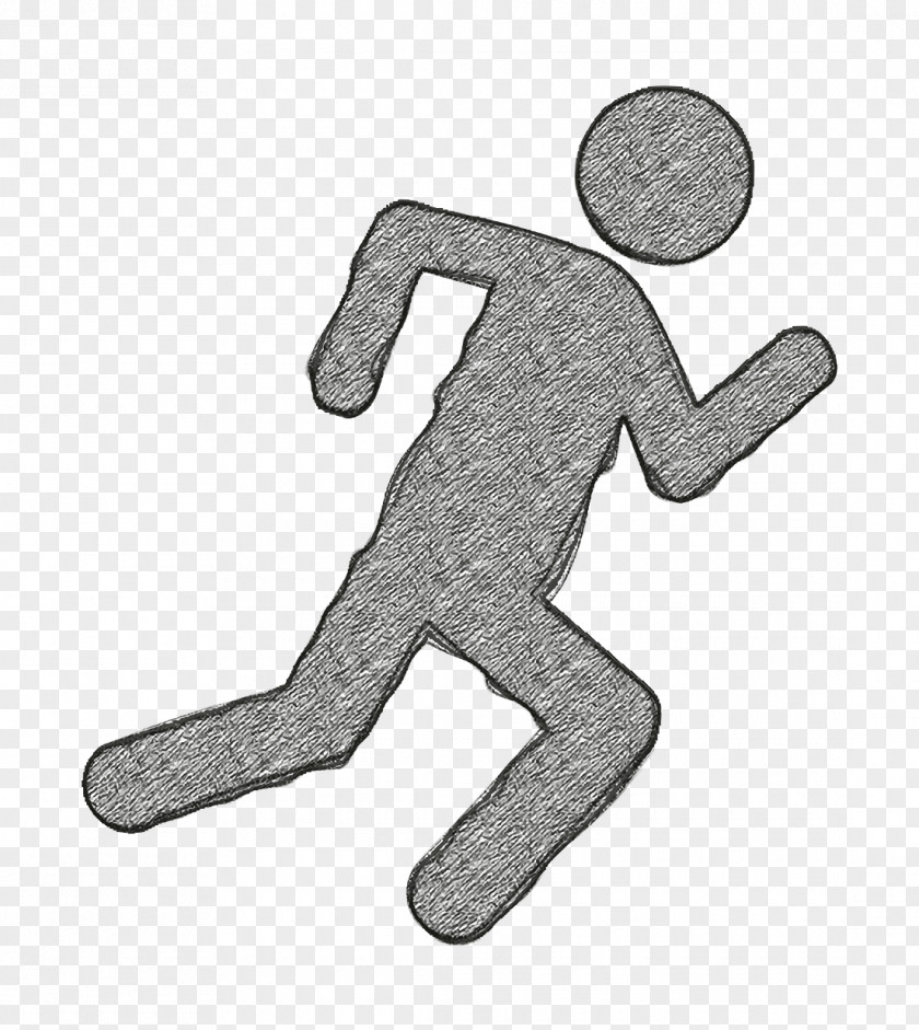 Run Icon Sports Running Stick Figure PNG
