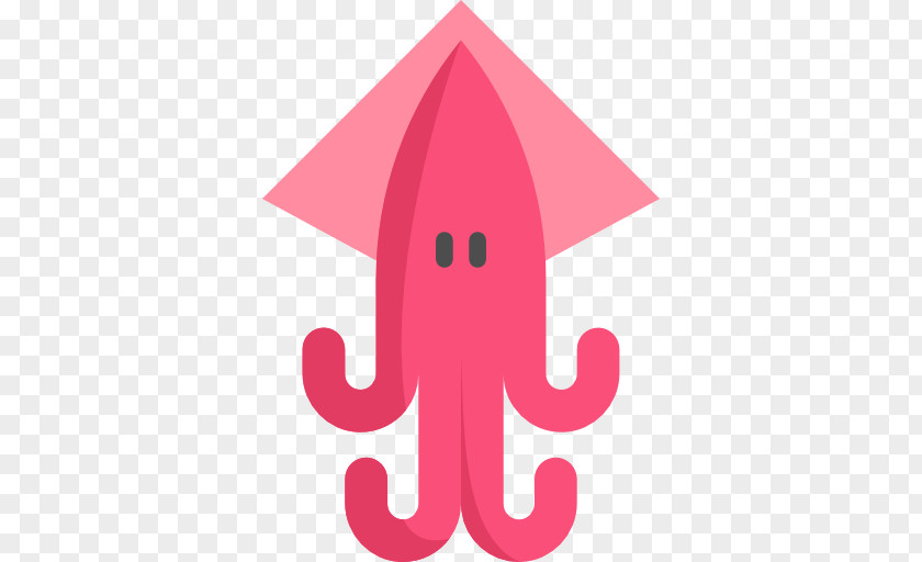 Squid Octopus Cartoon Magenta Clip Art PNG