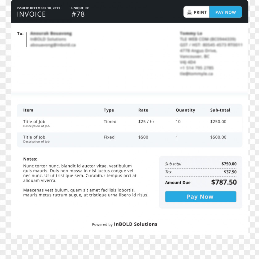 Email Template Invoice Accounting Pro Forma Receipt PNG