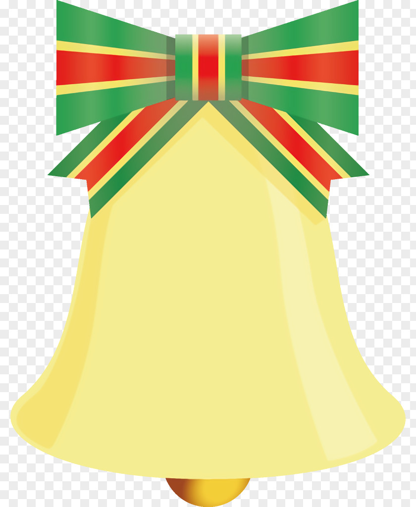 Green Yellow Jingle Bells Christmas PNG