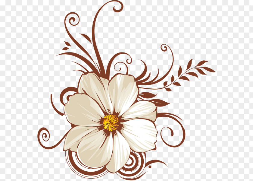 Jasmin Flower Floral Design Clip Art PNG