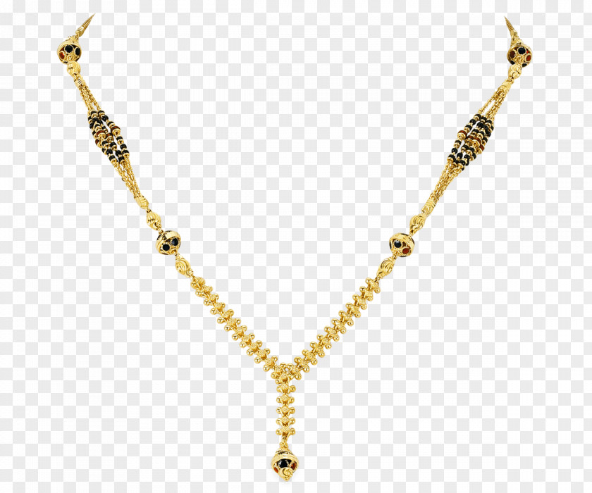 Necklace Mangala Sutra Gold Orra Jewellery PNG