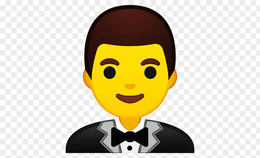 Tie Suit Emoji Face PNG