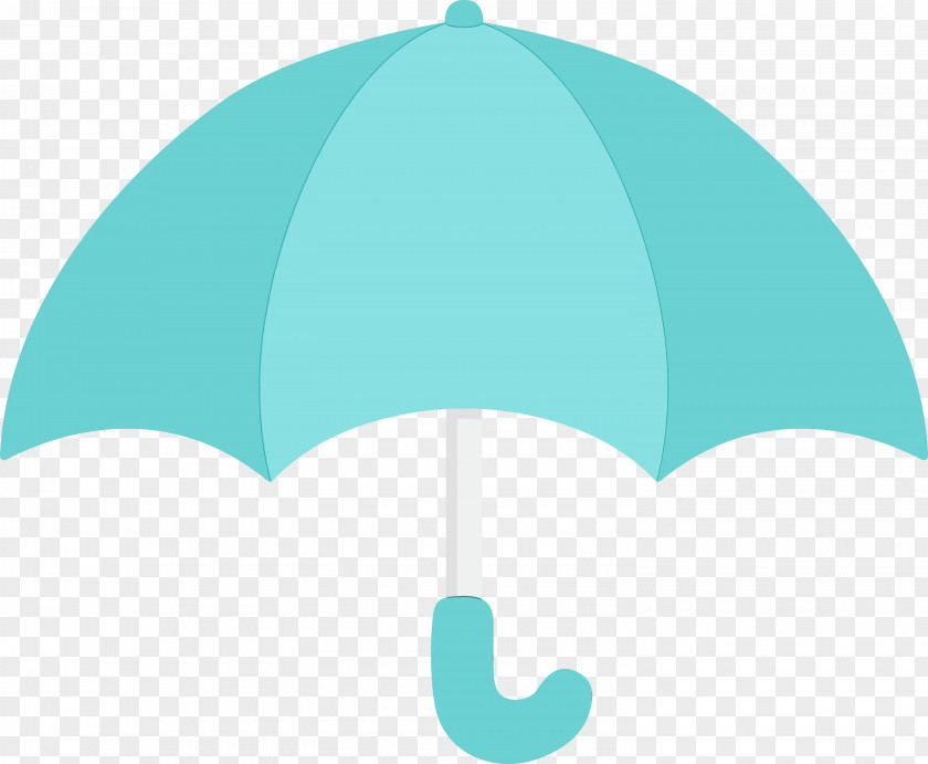 Aqua Turquoise Blue Umbrella Cloud PNG
