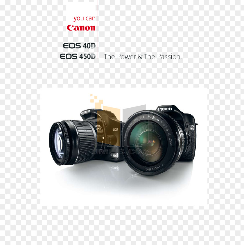 Camera Lens Digital SLR Canon EOS 40D 450D Single-lens Reflex PNG