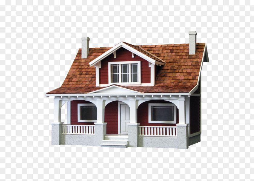 House Dollhouse Window Roof Toy PNG
