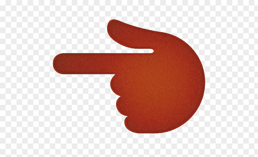 Logo Gesture Finger Red PNG