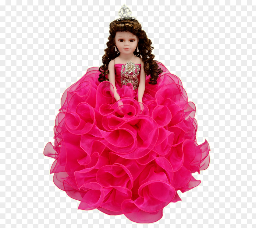 Barbie Quinceañera Doll Última Muñeca Dress PNG