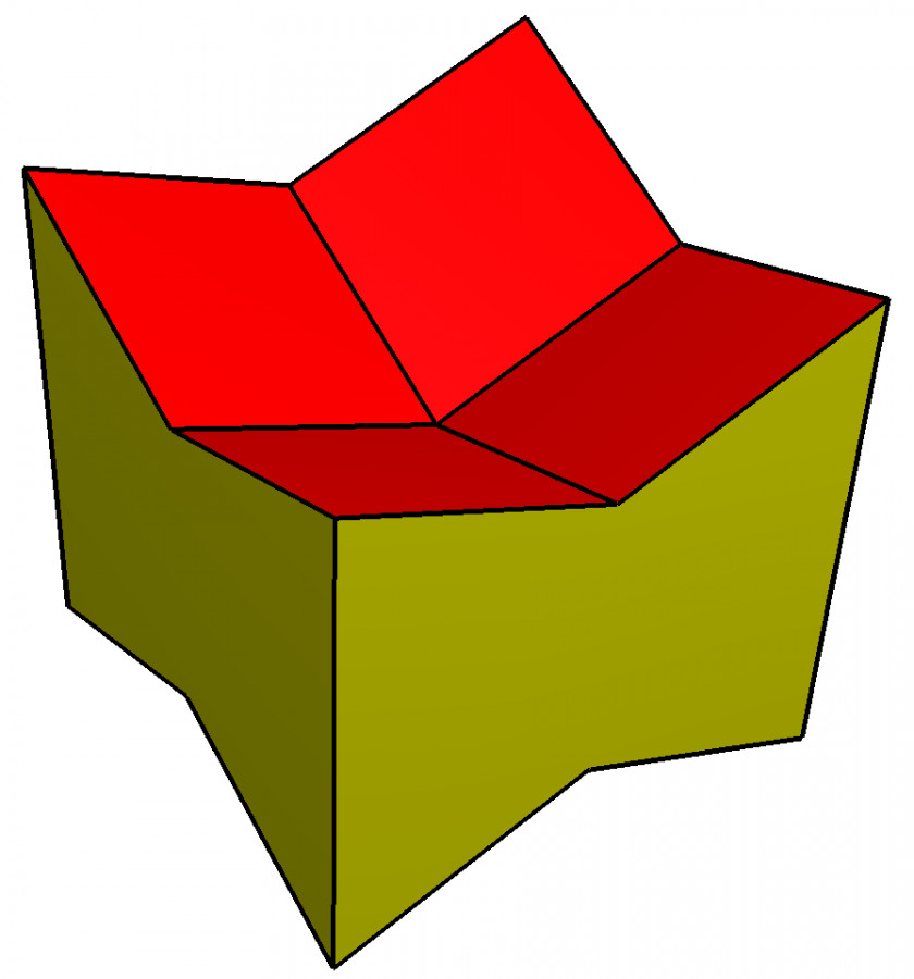 Elongated Dodecahedron Angle Hexagon Rhombic PNG