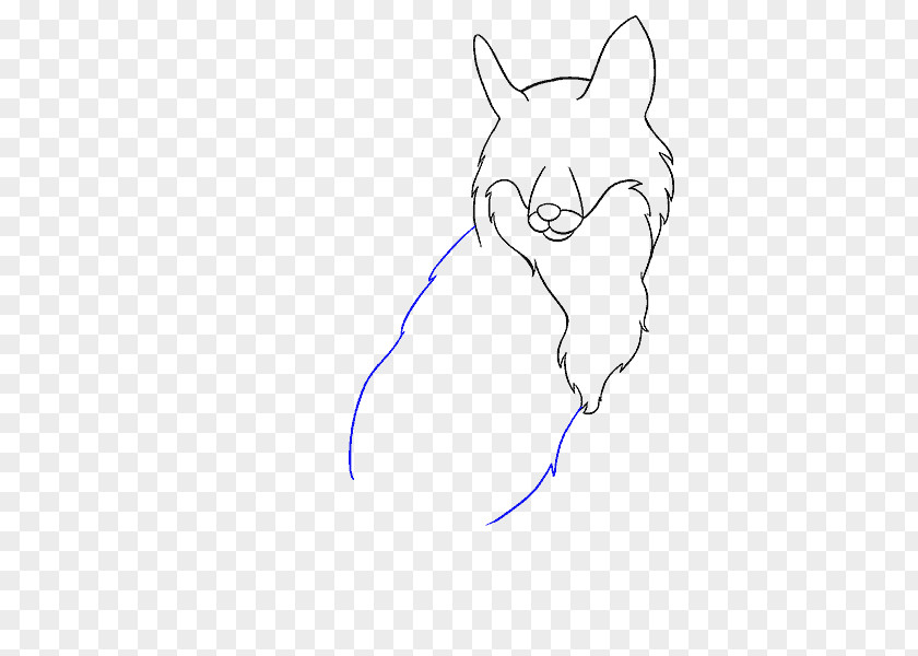 FOX DRAWING Whiskers Drawing Line Art Sketch PNG