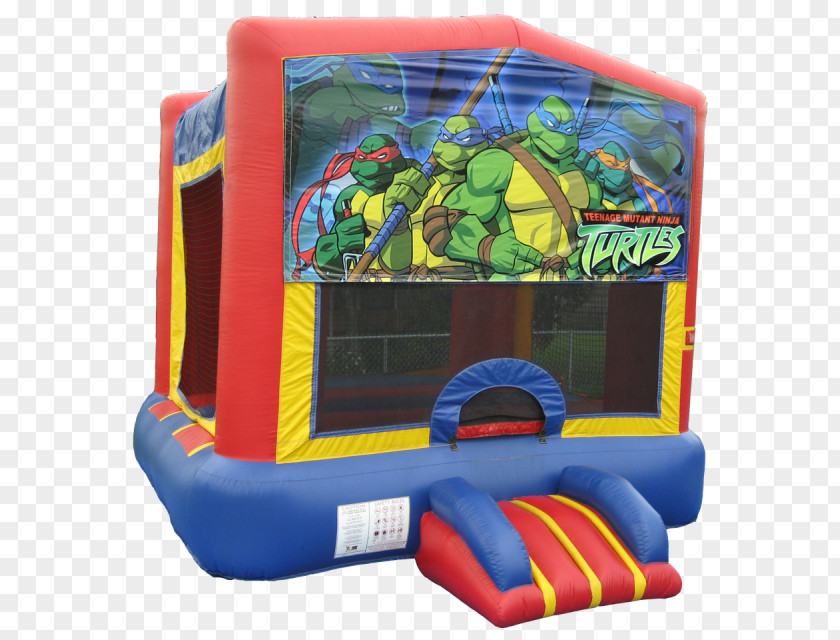 Ninja Teenage Mutant Turtles Inflatable Bouncers PNG