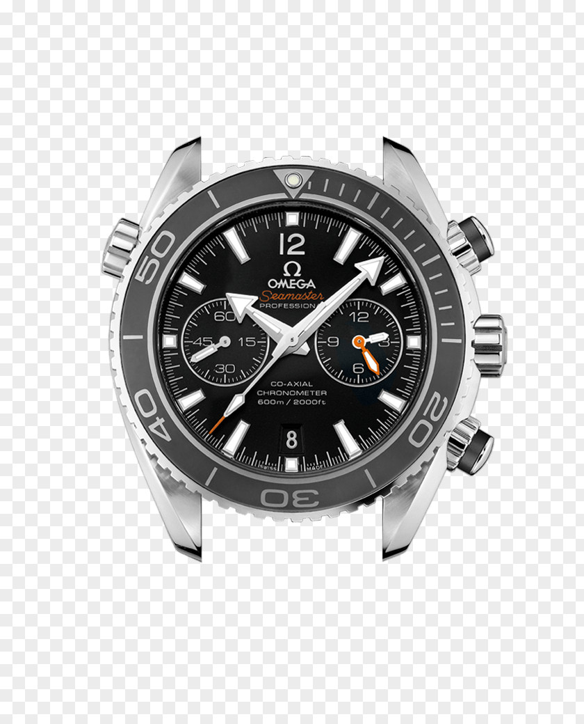 Strapping Omega Speedmaster Seamaster Planet Ocean Chronograph Watch PNG