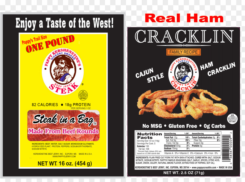Beef Jerky Brand Product PNG