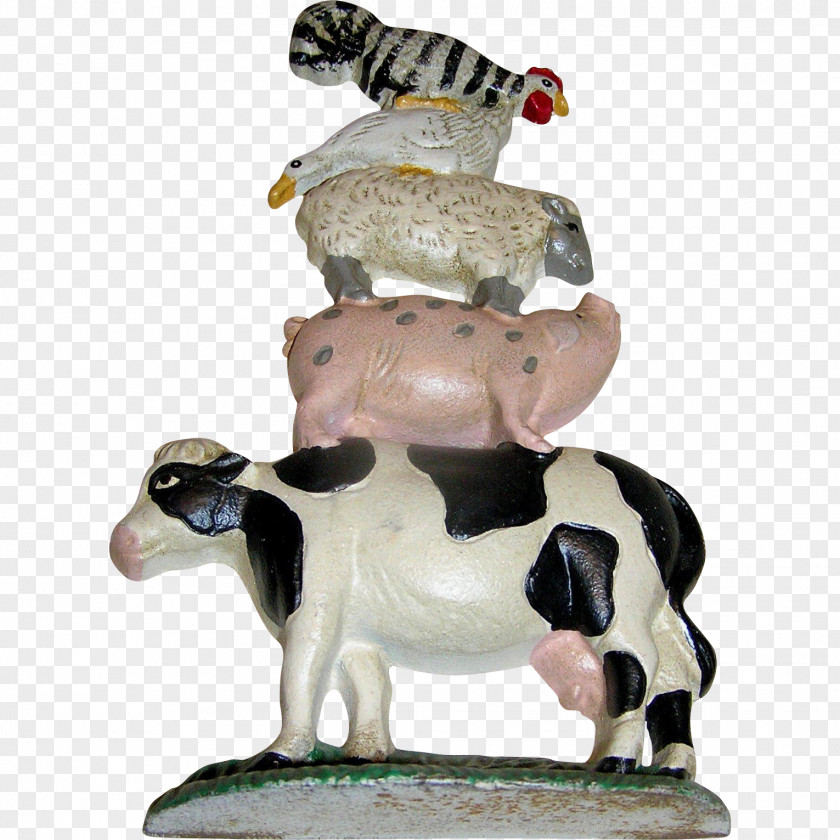 Clarabelle Cow Cattle Goat Animal Figurine Livestock PNG
